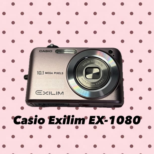 카시오 엑슬림 Casio EXILIM EX-Z1080 핑크 디지털카메라