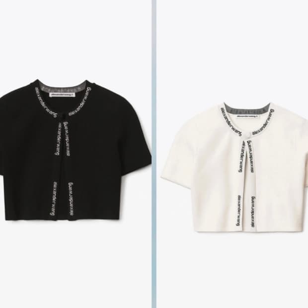 [새상품] 알렉산더왕 크롭 가디건