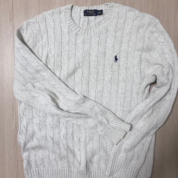 폴로 랄프로렌 케이블 니트 M