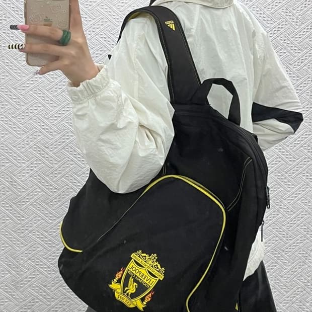 아디다스 희귀 올드스쿨 레트로 빈티지 리버풀 백팩 C12889