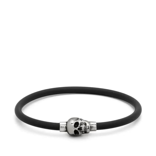 Alexander mcqueen 알렉산더 맥퀸 스컬 팔찌 블랙 
