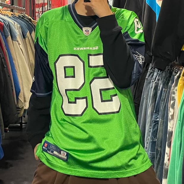 [IM]NFL X Reebok 그린 SEAHAWKS No.59 CURRY