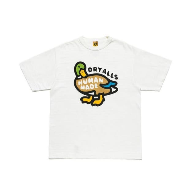 휴먼메이드 20FW T-SHIRT #2024 청둥오리 XL 화이트