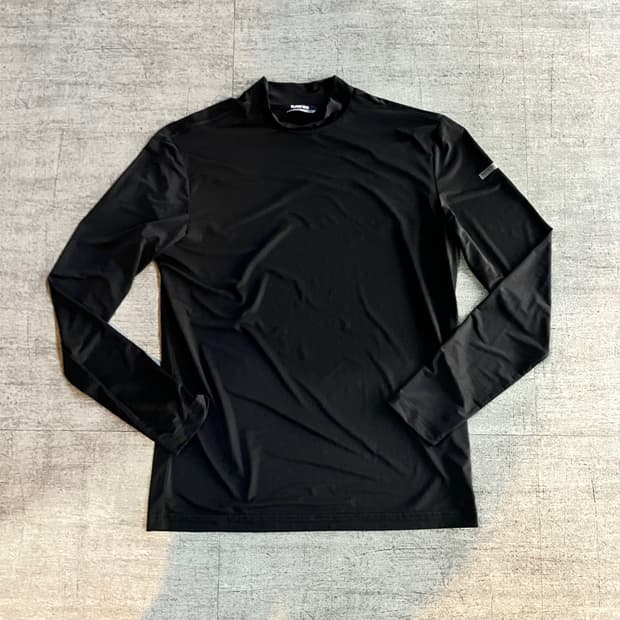 블랙야크 가슴로고 기능성 폴라티셔츠