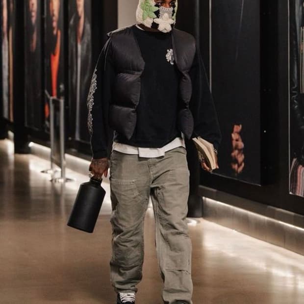 칼하트 더블니 워크팬츠 그레이 B136