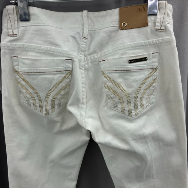 알마니익스체인지 앵클 지퍼 스키니진 