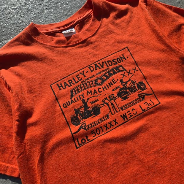 00's Sundance x Harley Davidson 커스텀 티셔츠