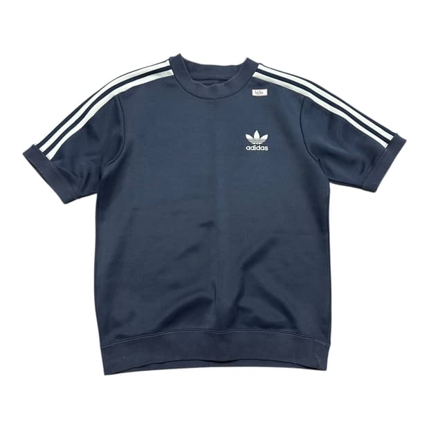 ✨ (바배) 아디다스 파이어버드 네이비 스웻 셔츠 반팔티 