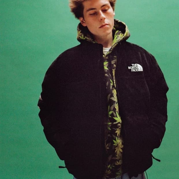 [M] 슈프림 노스페이스 스웨이드 눕시