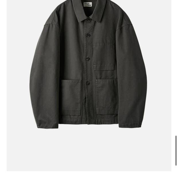 [2]24FW 러프사이드 컴포트자켓 차콜