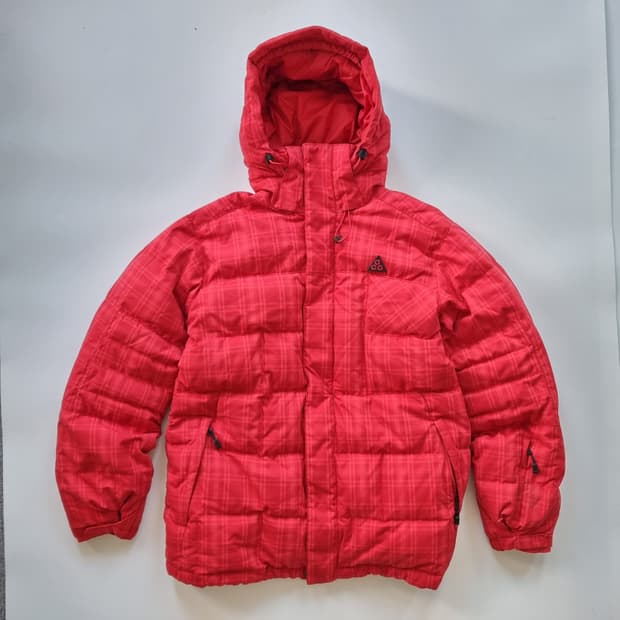 나이키 ACG 체크 패딩 