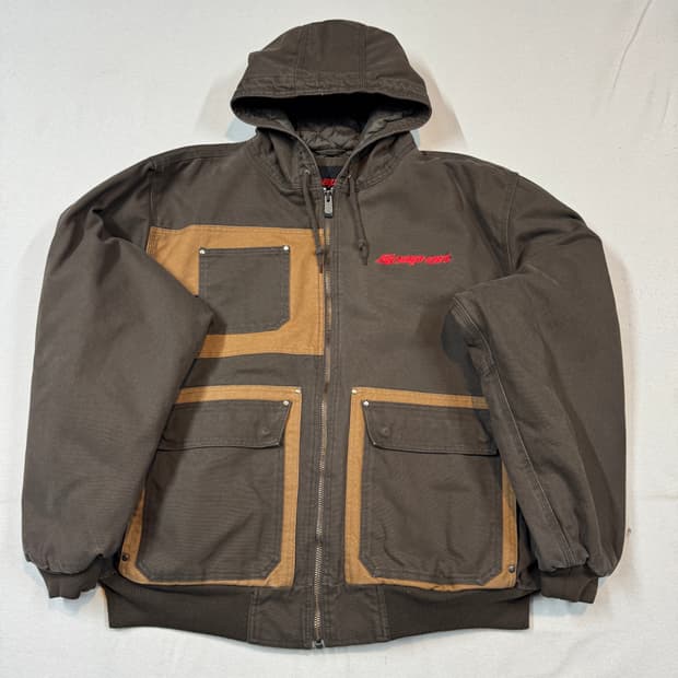 XL) 스냅온 SNAP-ON USA 퀼팅 액티브 후드 자켓