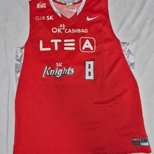 SK 나이츠 홈 박상오 실착 유니폼 팝니다 