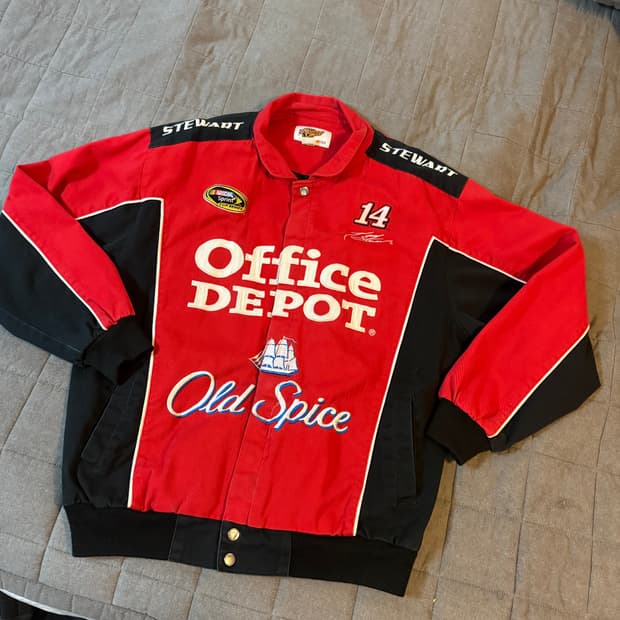 NASCAR 나스카 Old Spice 레이싱 자켓