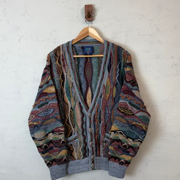 limnos 림노스 빈티지 케이블 니트 가디건