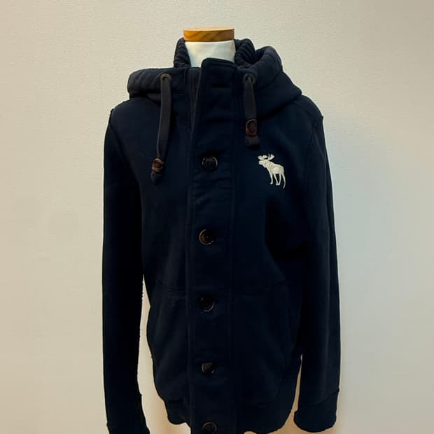 아베크롬비 무스로고 후드집업