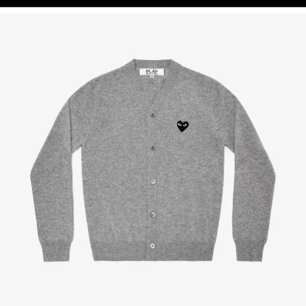 새제품) 꼼데가르송 가디건 