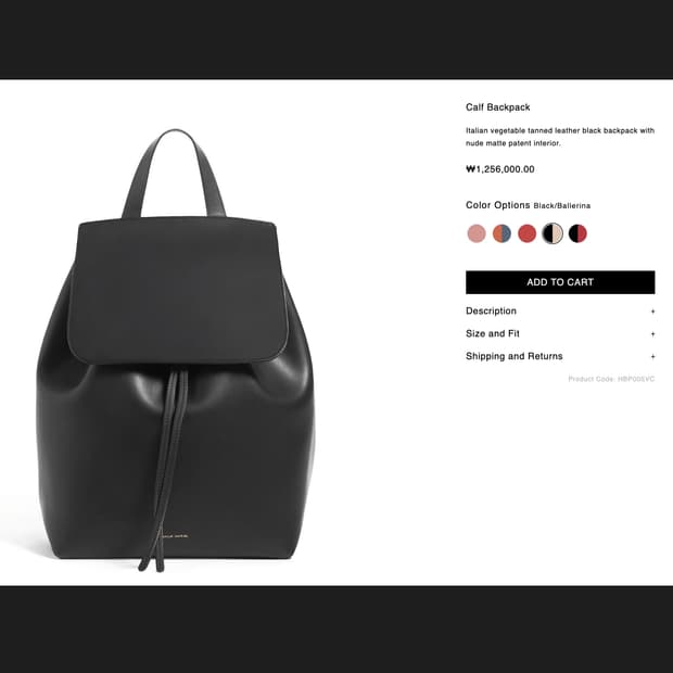 만수르 가브리엘 백팩