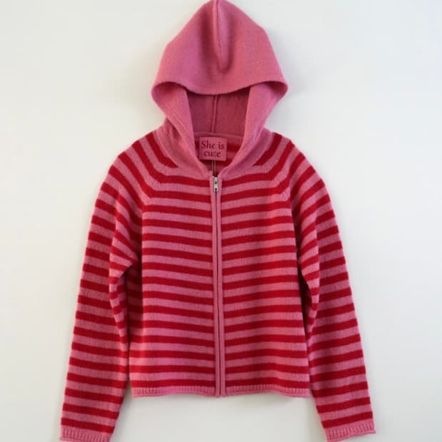 쉬이즈큐트 젤리 후드 집업