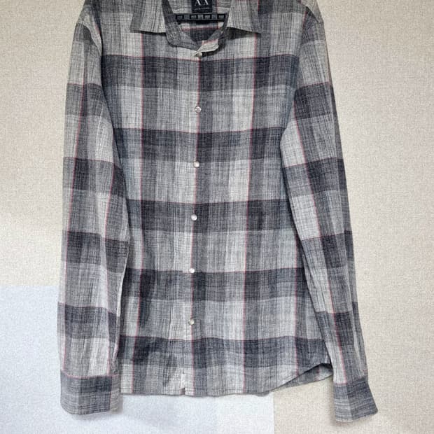 알마니익스체인지 정품 남방 100사이즈