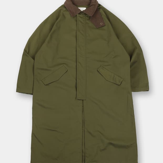 MONO-MART Corduroy Collar Coat