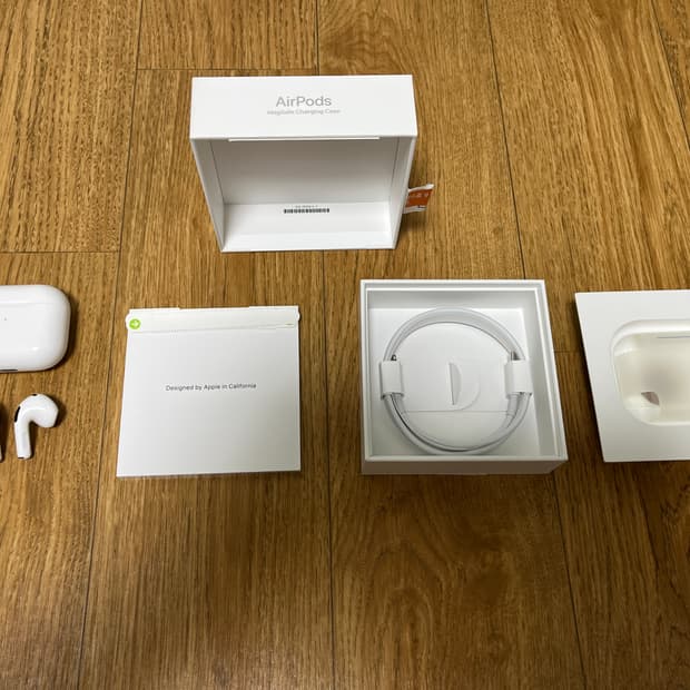 새제품 애플 에어팟3 26년 3월 제조 무선충전가능제품 airpods