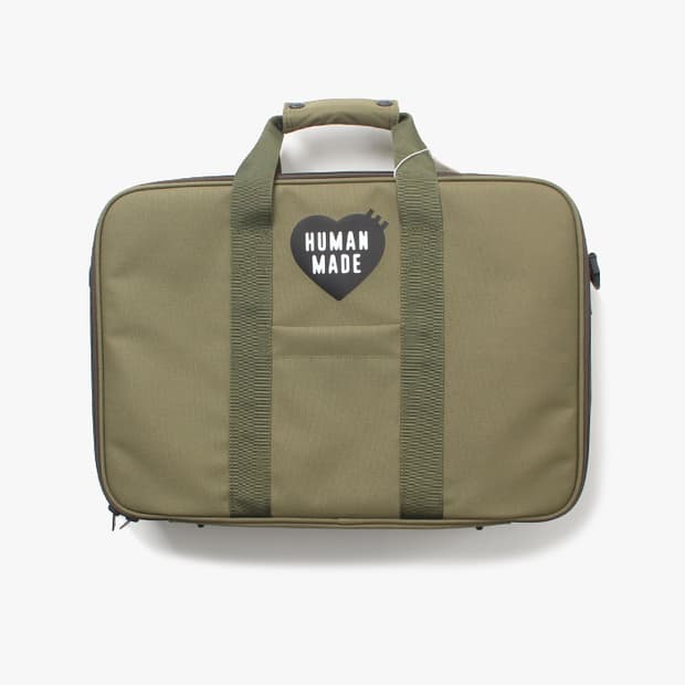  HUMAN MADE "Khaki Tote Bag"
