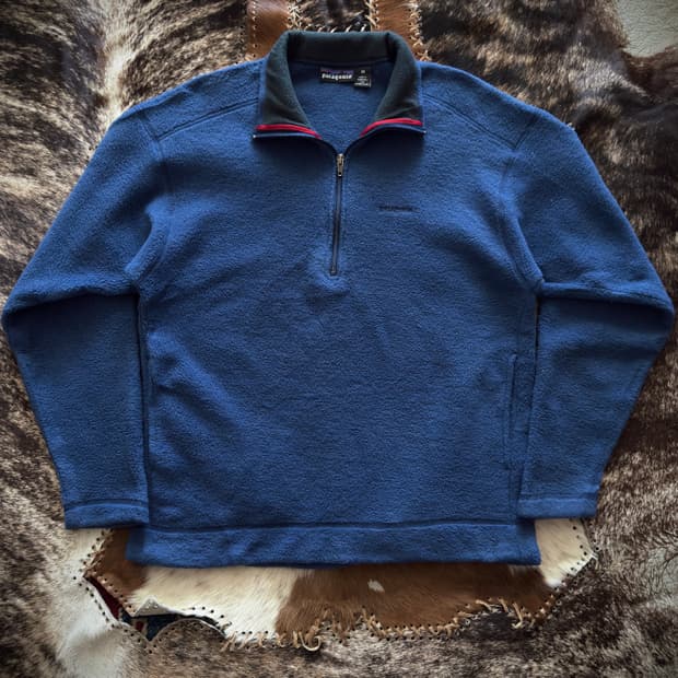 92s USA Patagonia Snowless풀오버 하프집업 플리스자켓