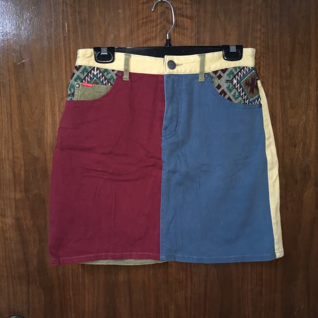 티티카카 에스닉 미니 스커트