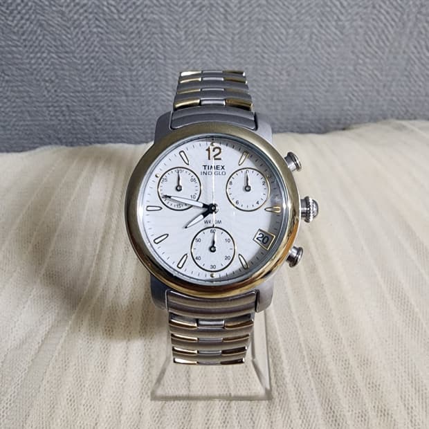 빈티지 00's 타이맥스 (Timex) 인디글로 크로노그래프 공용