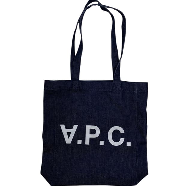 APC 아페쎄 데님 숄더백