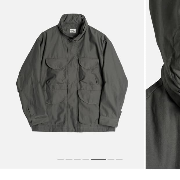 ROUGH SIDE Field Jumper "DK.Olive"
