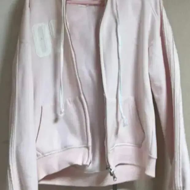 클리시어 09 후드집업 핑크