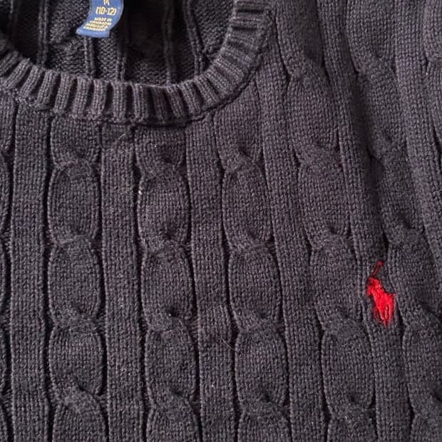 폴로 남아 니트(한번착용)