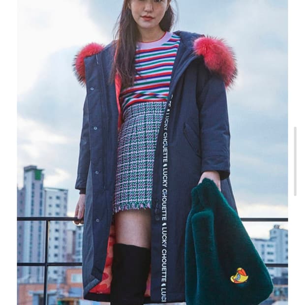 럭키슈에뜨×코오롱 콜라보구스다운