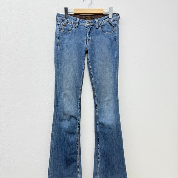 빈티지 Brown Label 로우라이즈 부츠컷 팬츠