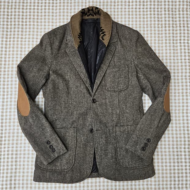 자라 모직 블레이저 자켓 남자100