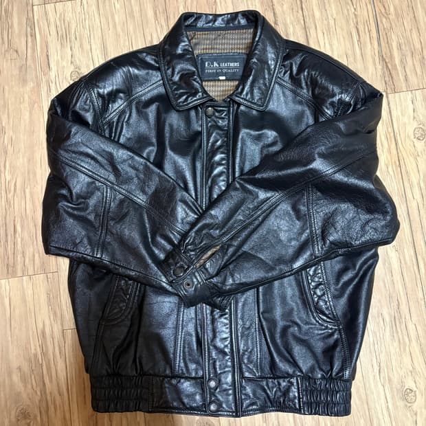 빈티지가죽자켓