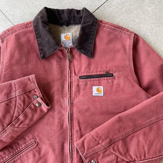 Vintage Carhartt WJ097 VRS Lined Detroit