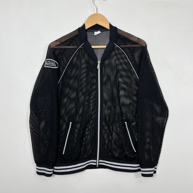 Von Dutch 본 더치 풀 메쉬 집업 자켓