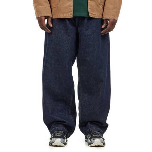 (새상품) 칼하트 wip 브랜든 팬츠 M 13.5 oz 블루 린스드