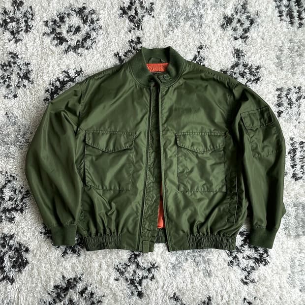 헤지스 미 해군 G-8 웹자켓