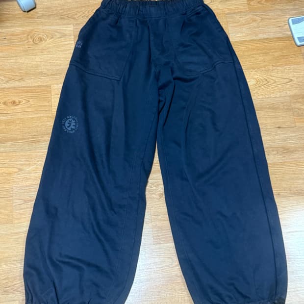 폴리테루 1011 퍼티그 스웻팬츠 다크퍼플네이비 3size