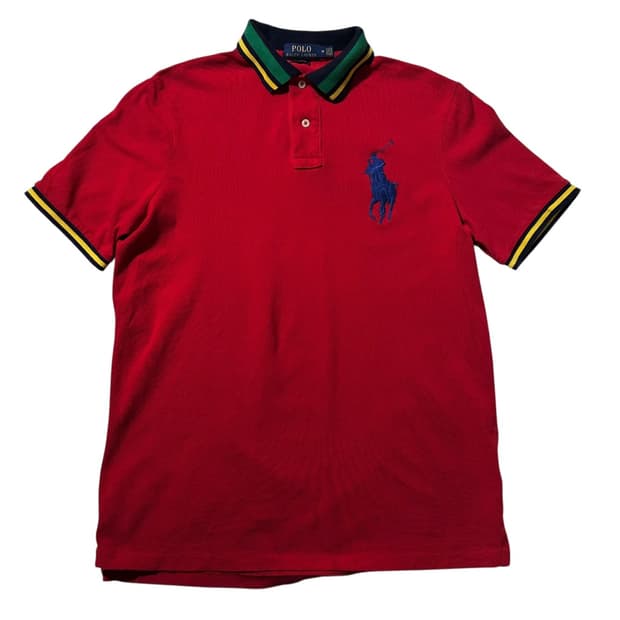 폴로 랄프로렌 빅포니 피케 카라 반팔 티셔츠