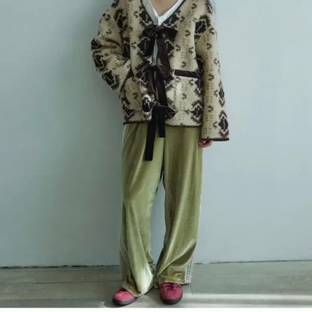 호쿠스포쿠스 노르딕 가디건 Nordic Fleece Cardigan