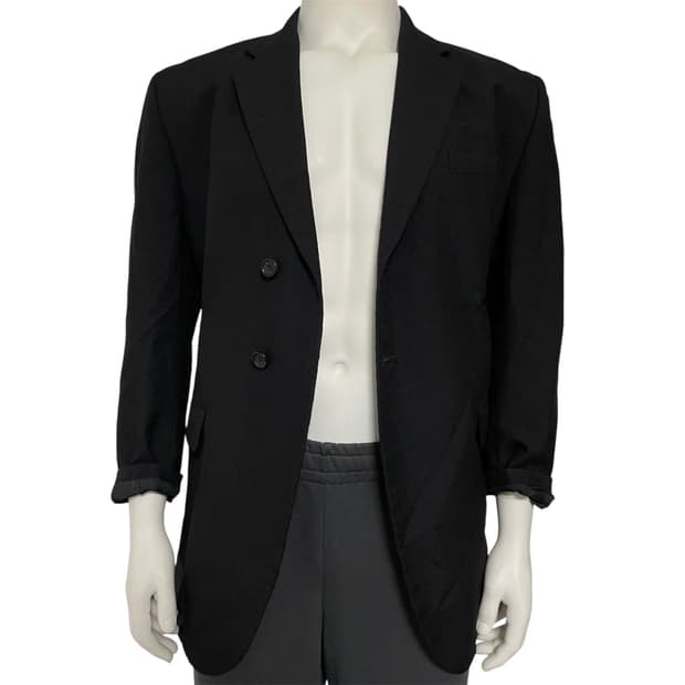 belt tailored jacket, AD1995