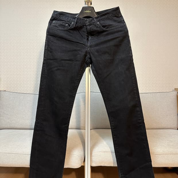 (에디슬리먼) 06ss 디올옴므 블랙 에디진 데님  아카이브 피스