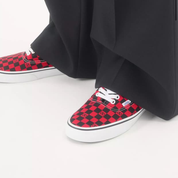 43) 발렌티노 반스 어센틱 체커보드 레드