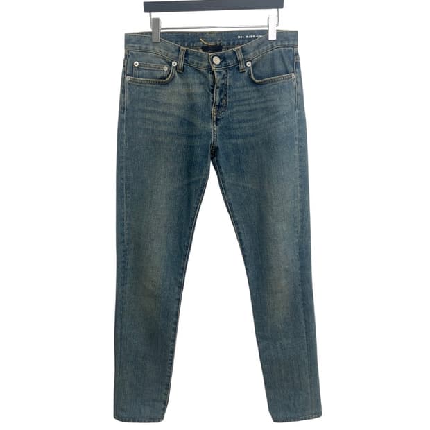Saint Laurent Paris 13시즌 에디 슬리먼 청 데님