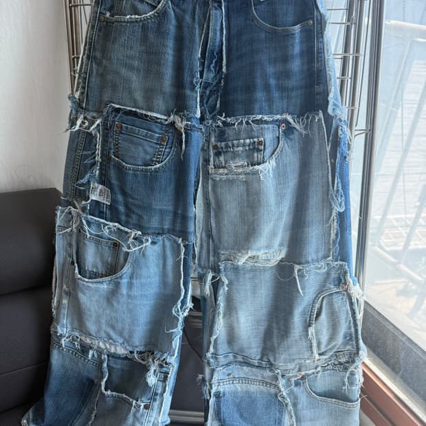 빈티지 청바지 
